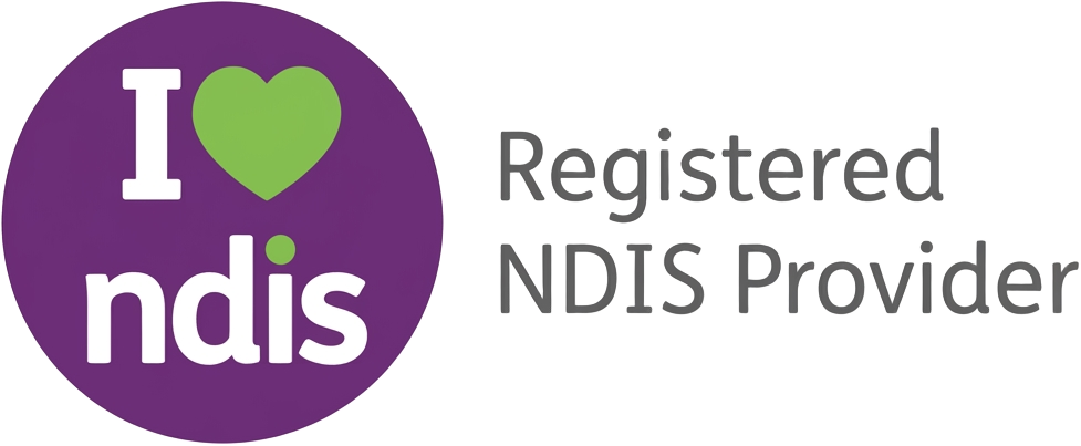 Registered NDIS Provider badge